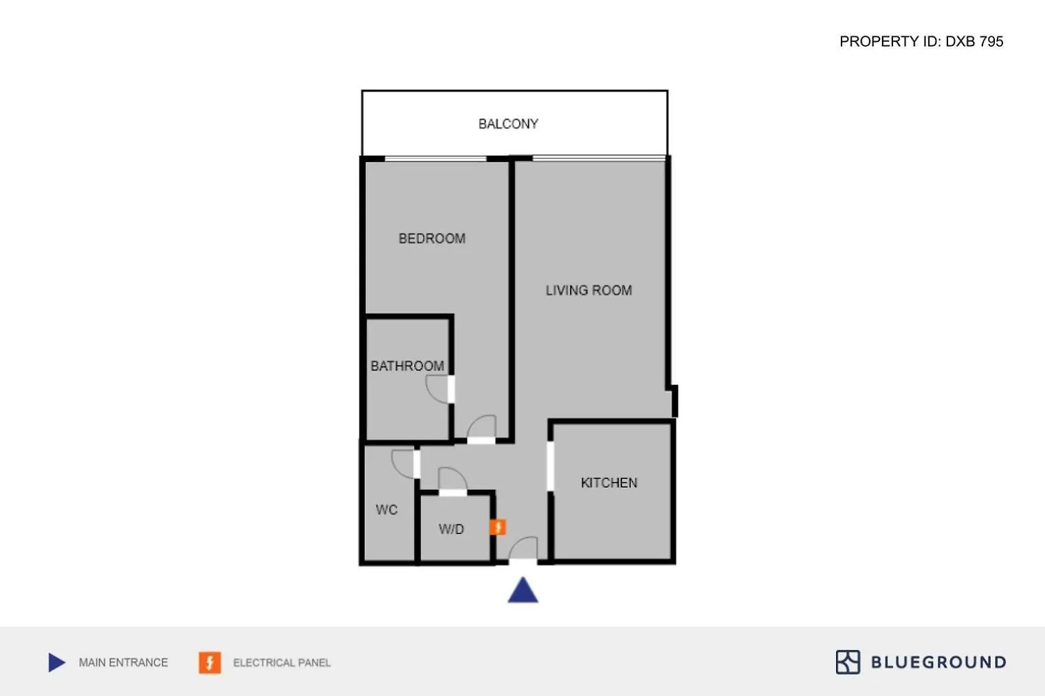 Blueground Rp Heights Pool Garage Dxb-795 Apartment Dubai 0*,